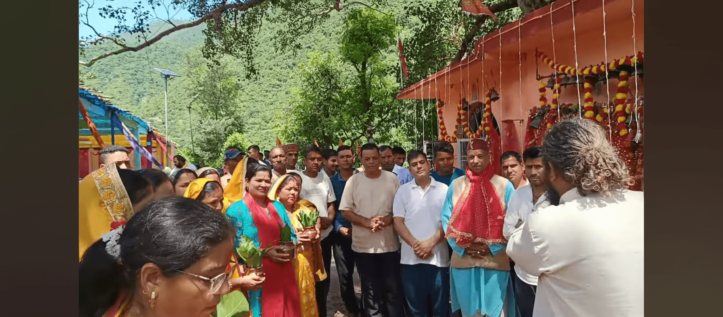 कर्णप्रयाग के सिमली क्षेत्र में मां चंडिका राज राजेश्वरी दयोरा यात्रा |